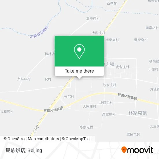 民族饭店 map