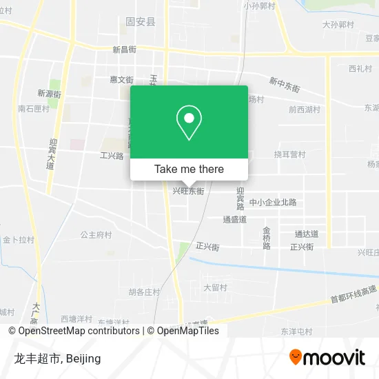龙丰超市 map