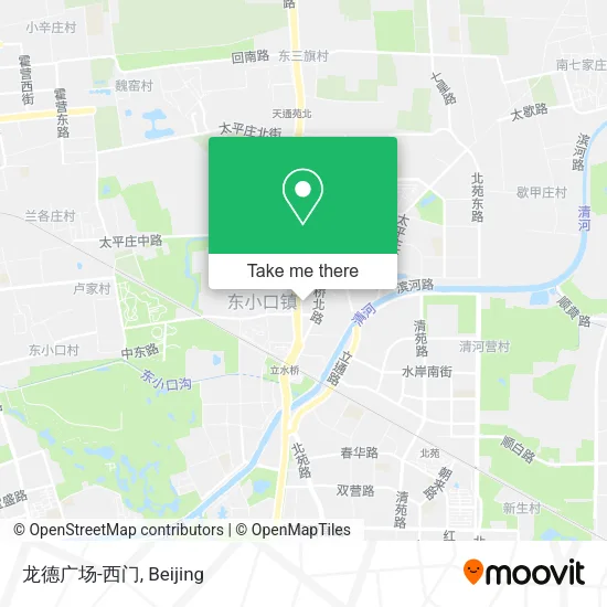 龙德广场-西门 map