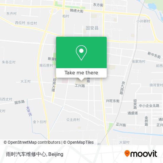 雨时汽车维修中心 map
