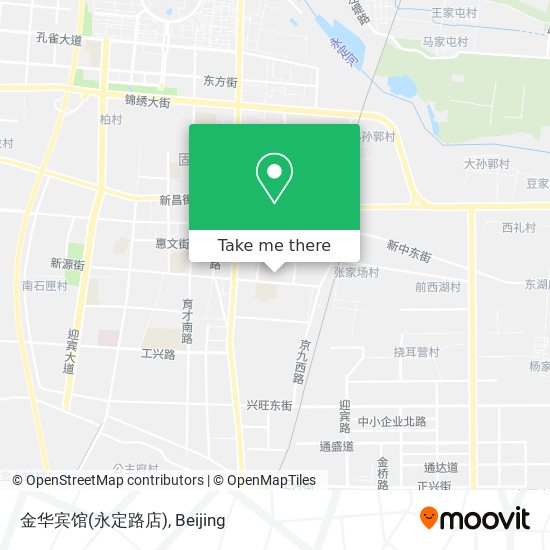 金华宾馆(永定路店) map