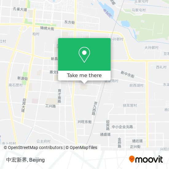 中宏新界 map