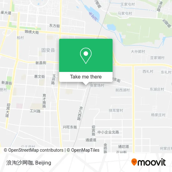 浪淘沙网咖 map