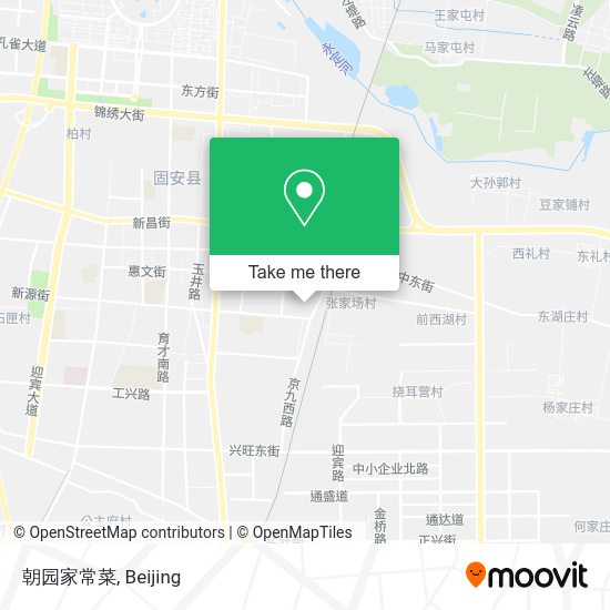 朝园家常菜 map