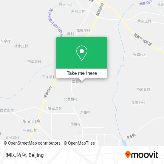 利民药店 map