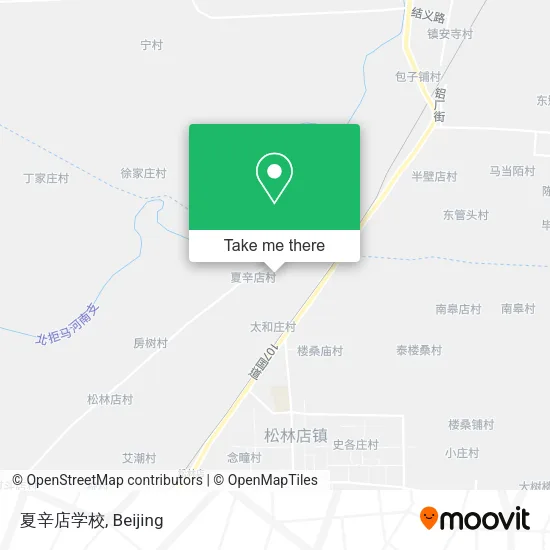 夏辛店学校 map