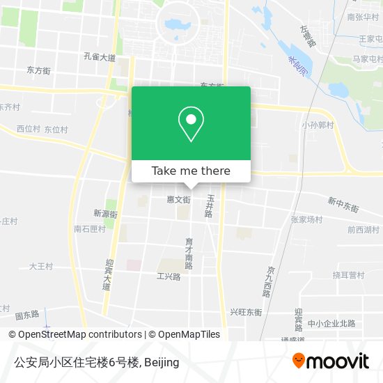 公安局小区住宅楼6号楼 map