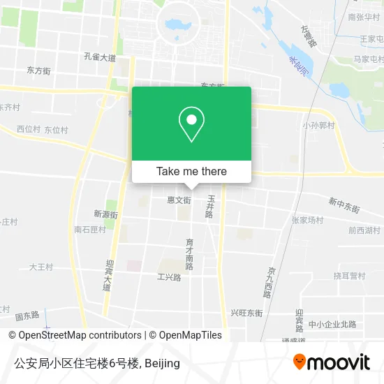 公安局小区住宅楼6号楼 map