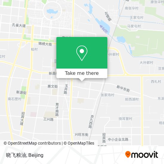 晓飞粮油 map