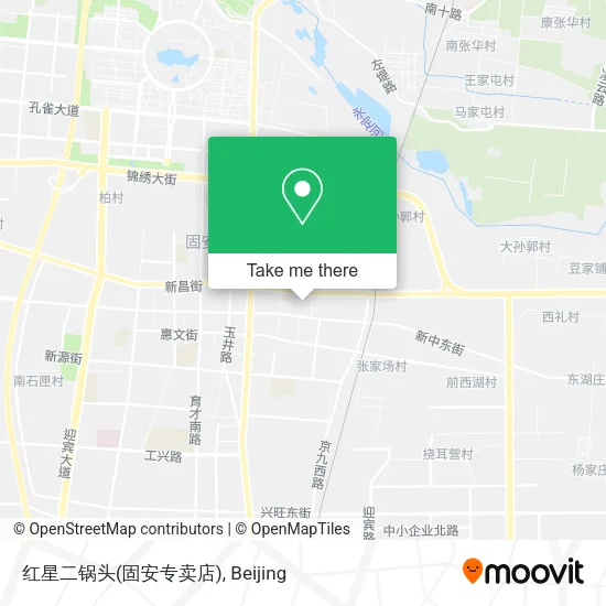 红星二锅头(固安专卖店) map