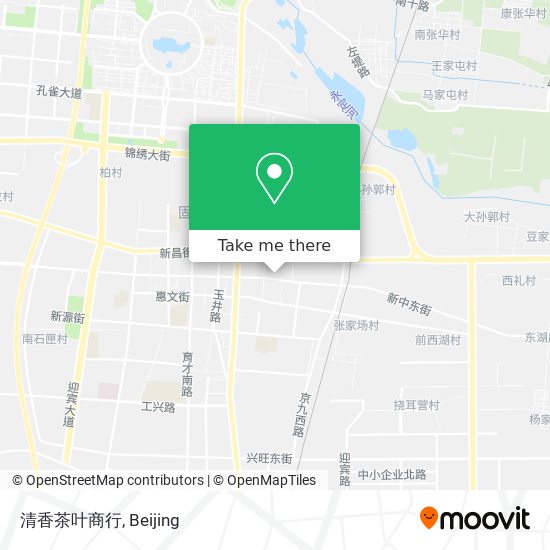 清香茶叶商行 map