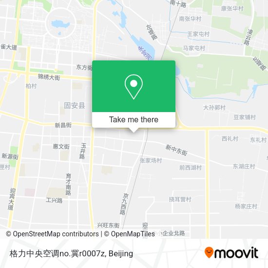 格力中央空调no.冀r0007z map