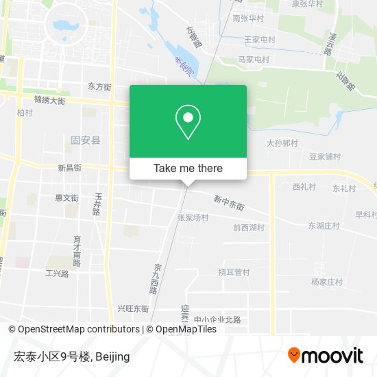 宏泰小区9号楼 map