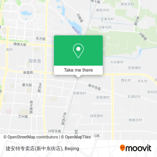 捷安特专卖店(新中东街店) map