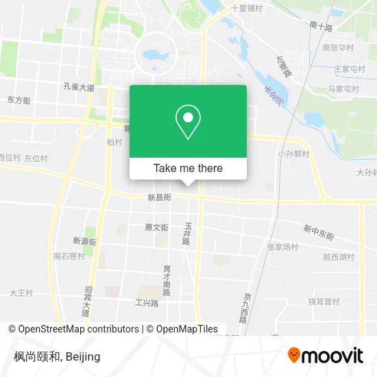 枫尚颐和 map