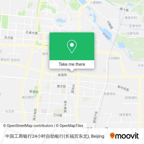 中国工商银行24小时自助银行(长福宫东北) map