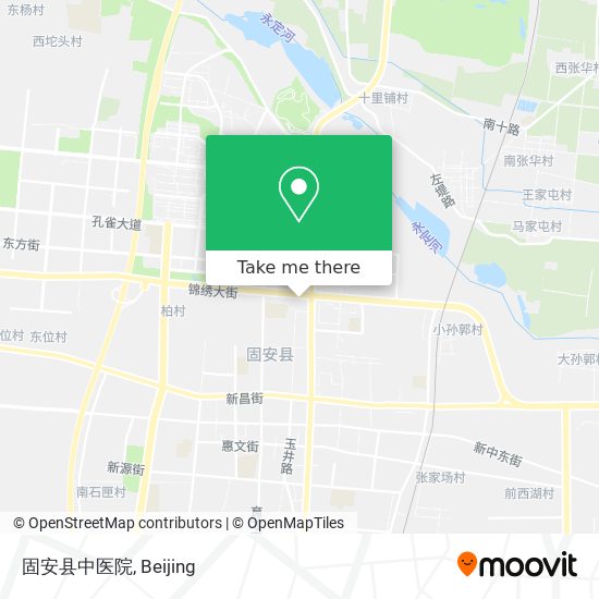 固安县中医院 map
