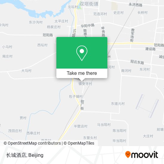 长城酒店 map