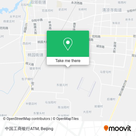 中国工商银行ATM map