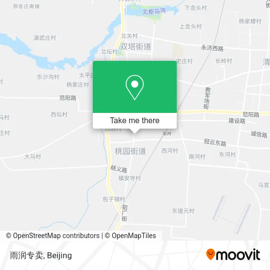 雨润专卖 map