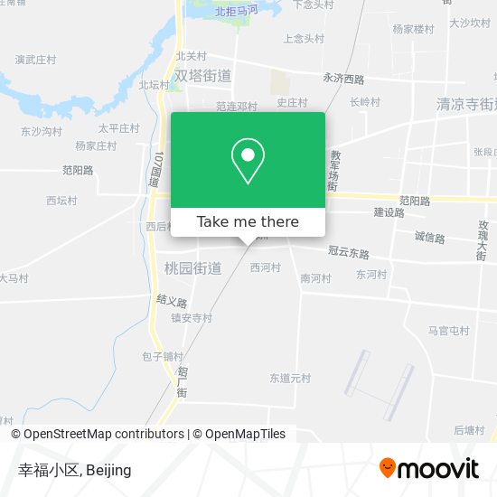 幸福小区 map