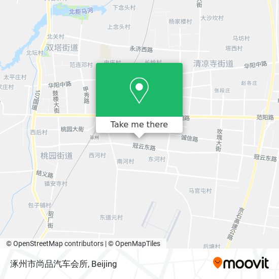 涿州市尚品汽车会所 map