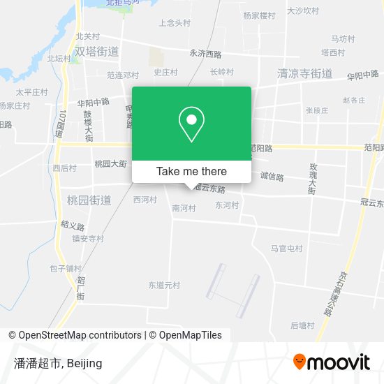 潘潘超市 map