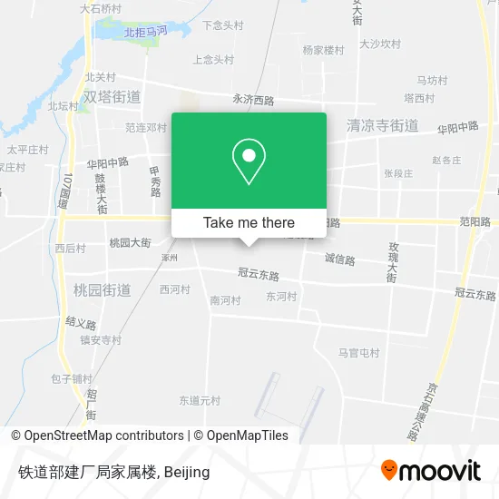 铁道部建厂局家属楼 map