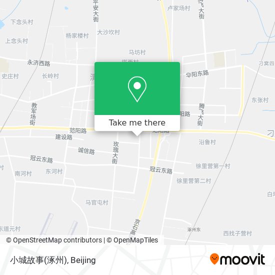 小城故事(涿州) map