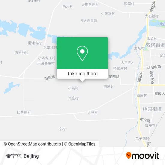 泰宁宫 map