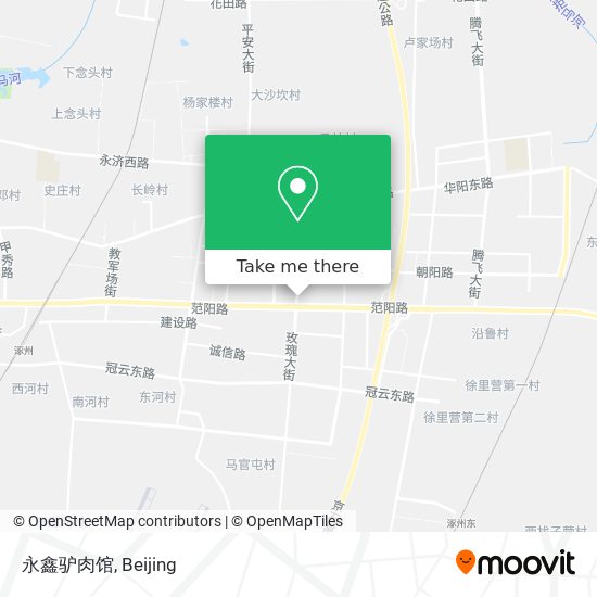 永鑫驴肉馆 map