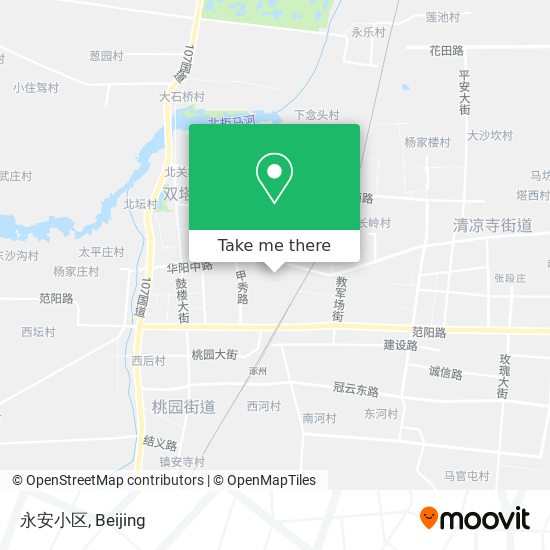 永安小区 map