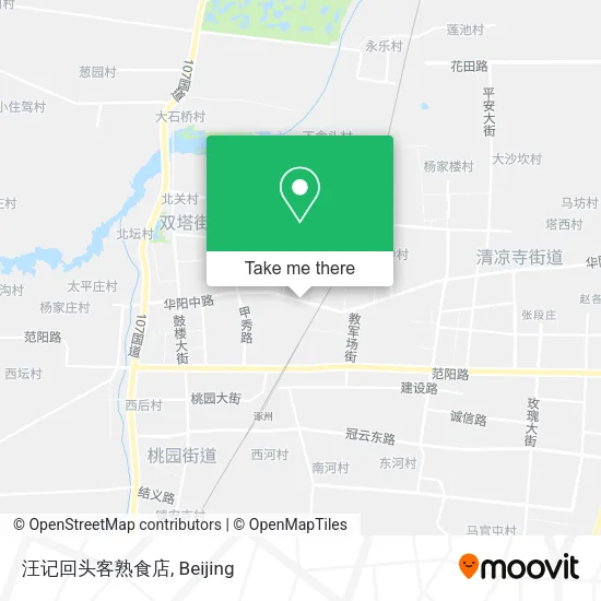 汪记回头客熟食店 map