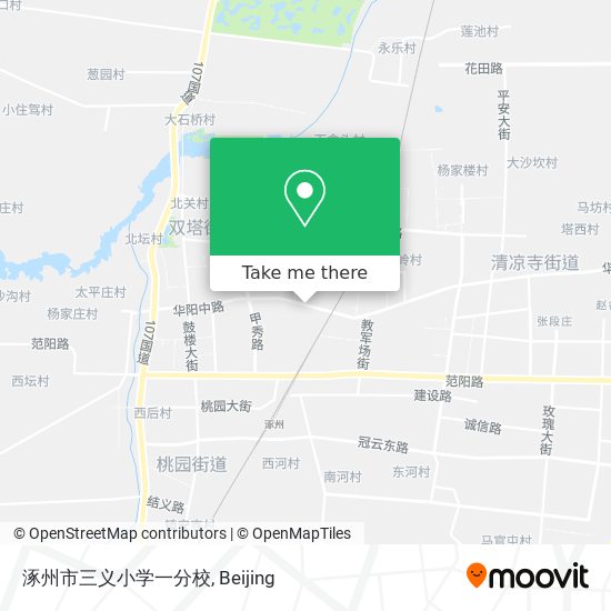 涿州市三义小学一分校 map