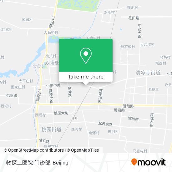物探二医院-门诊部 map