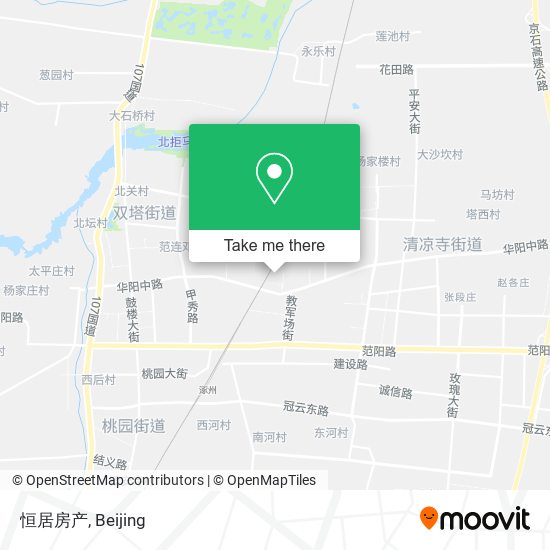 恒居房产 map