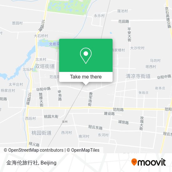 金海伦旅行社 map
