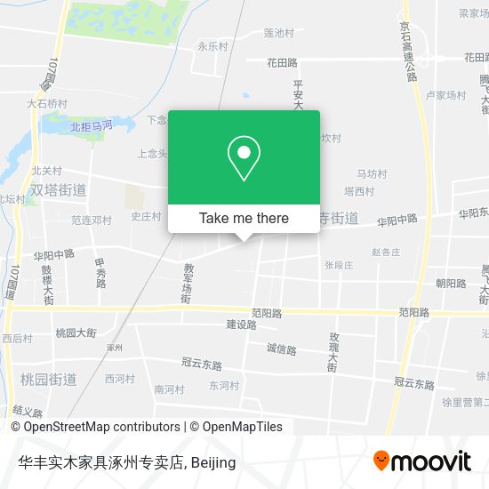 华丰实木家具涿州专卖店 map