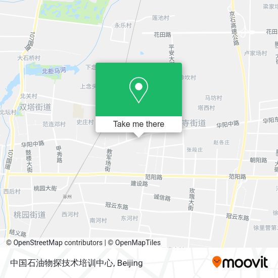 中国石油物探技术培训中心 map
