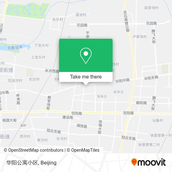 华阳公寓小区 map