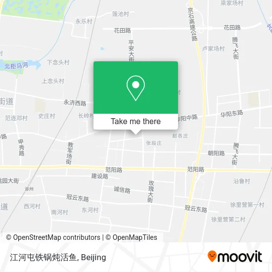 江河屯铁锅炖活鱼 map