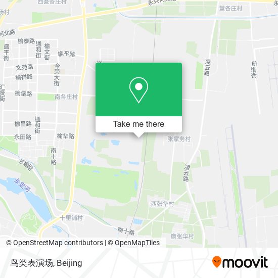 鸟类表演场 map