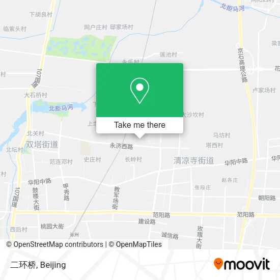 二环桥 map