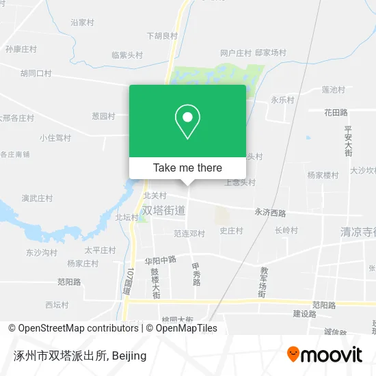 涿州市双塔派出所 map