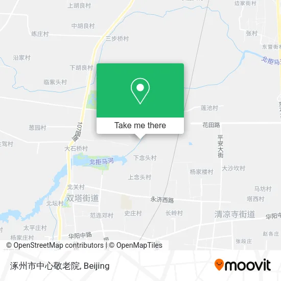 涿州市中心敬老院 map