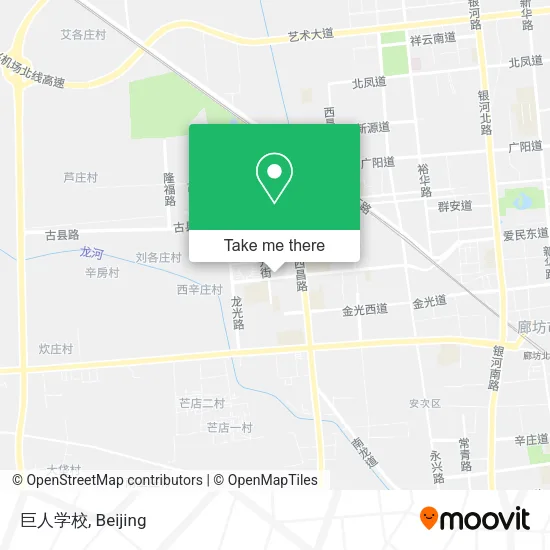 巨人学校 map