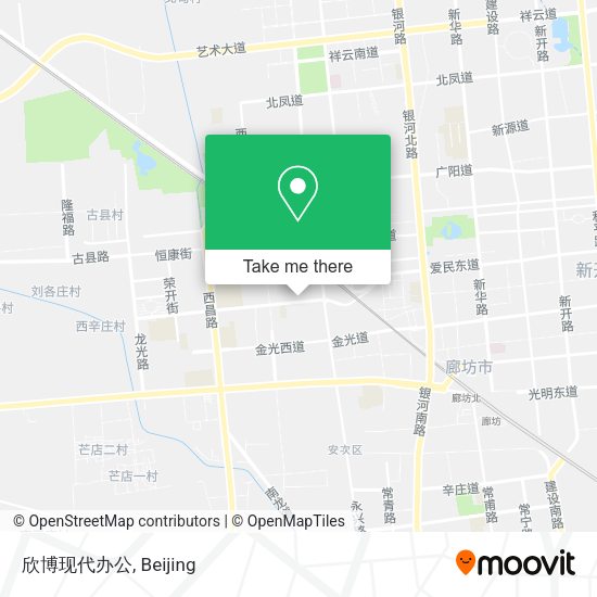 欣博现代办公 map