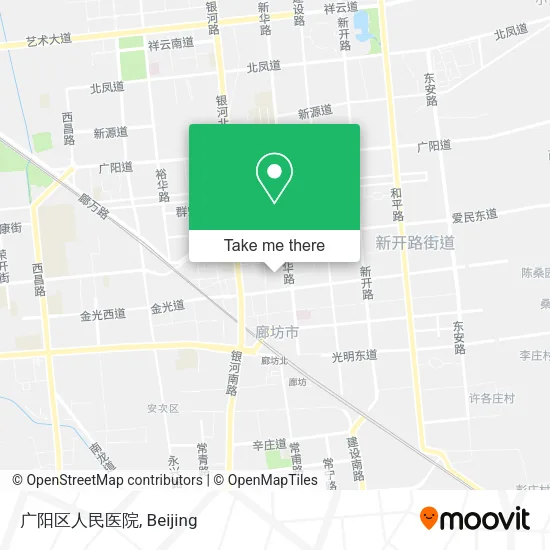 广阳区人民医院 map