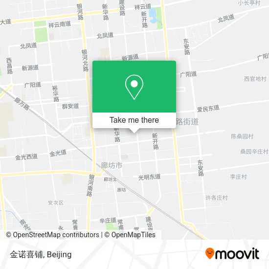 金诺喜铺 map