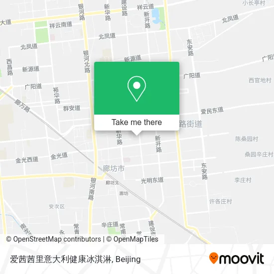 爱茜茜里意大利健康冰淇淋 map